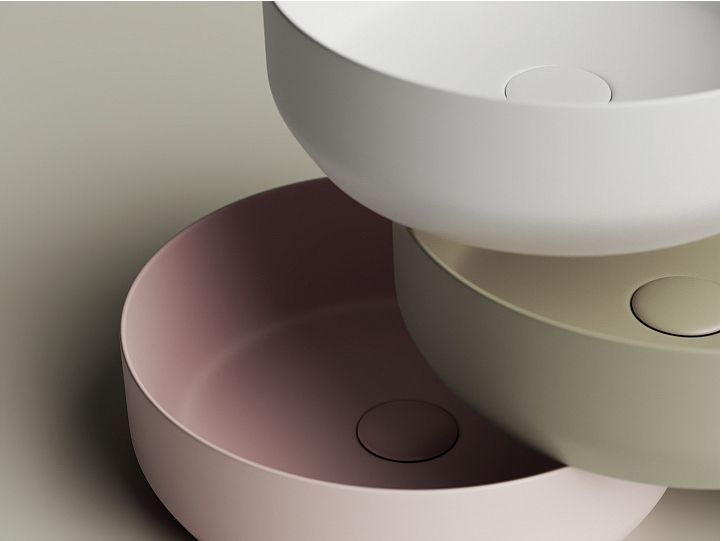 Умывальник CERAMICANOVA Element чаша накладная круглая 390 мм CN6022 Умывальник CERAMICANOVA Element чаша накладная круглая 390 мм CN6022