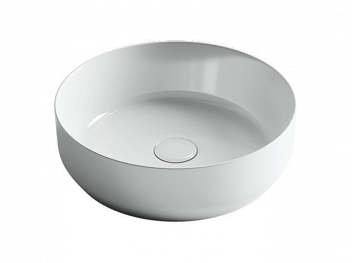 Умывальник CERAMICANOVA Element чаша накладная круглая 390 мм CN6022 Умывальник CERAMICANOVA Element чаша накладная круглая 390 мм CN6022