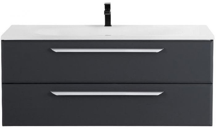 Тумба под раковину Cezares Eco 120 ECO-1200-2C-SO-GR-P подвесная Grafito