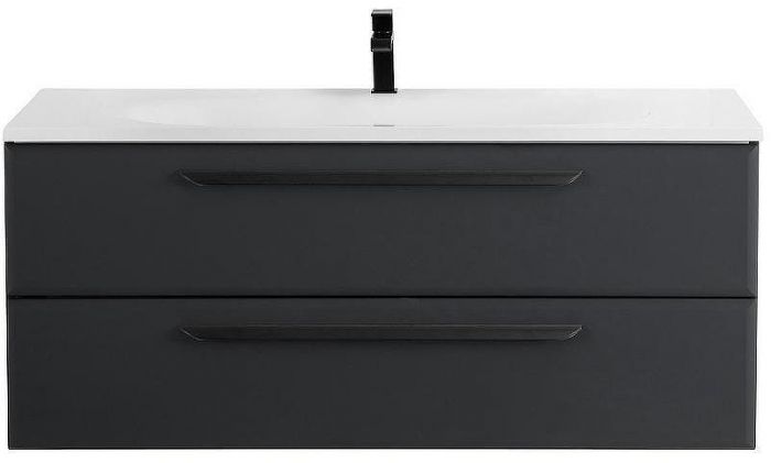 Тумба под раковину Cezares Eco 120 ECO-1200-2C-SO-GR-P подвесная Grafito