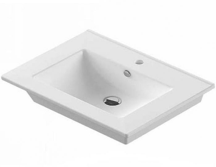 Тумба с раковиной Comforty Тулуза 75 00003132328 Сосна лоредо