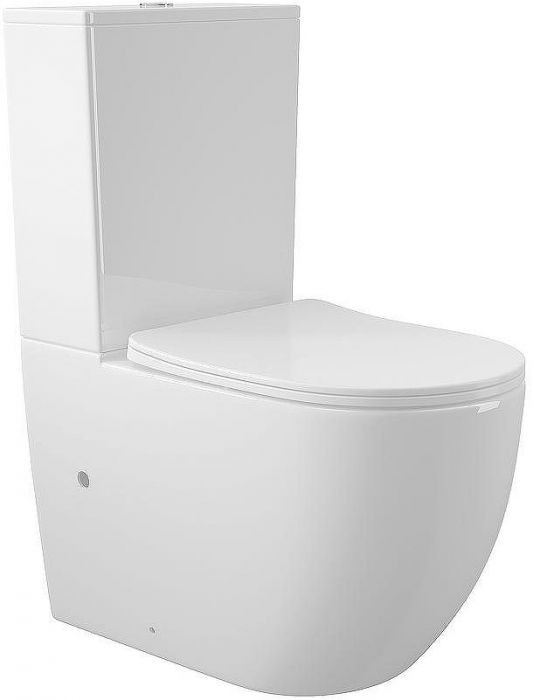 Унитаз компакт Aqueduto Ovo AQDSOVO10 с бачком и сиденьем Микролифт