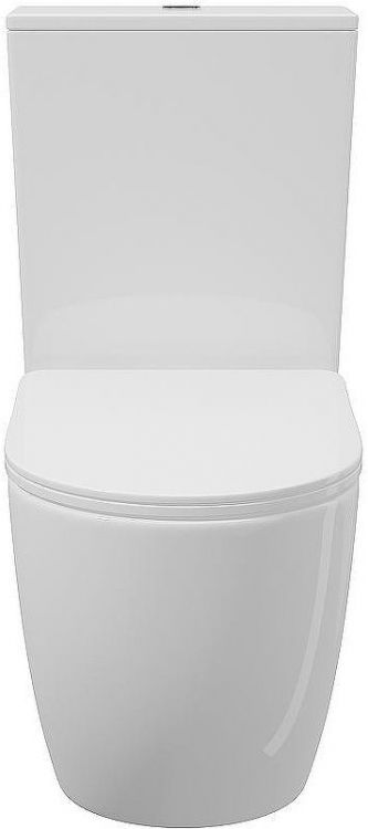Унитаз компакт Aqueduto Ovo AQDSOVO10 с бачком и сиденьем Микролифт