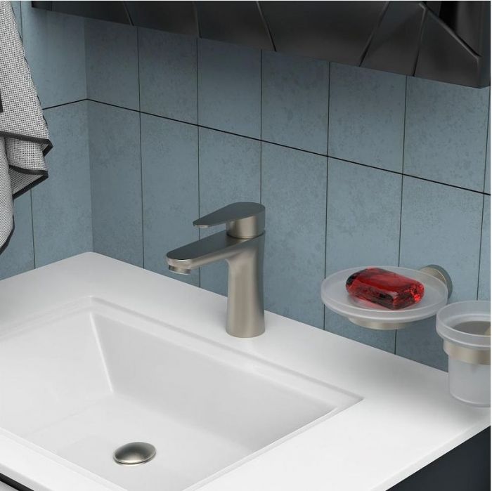Смеситель для раковины Paini Verona 99PW205 цвет Сатин