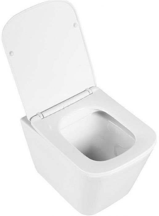 Унитаз BelBagno Due BB3103CHR/SC подвесной с сиденьем Микролифт