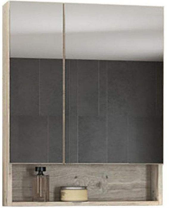 Зеркальный шкаф Comforty Парма 60 00004143488 Дуб дымчатый