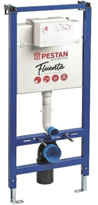 Инсталляция Pestan Fluenta 40006356 для унитаза со смывным бачком без клавиши смыва
