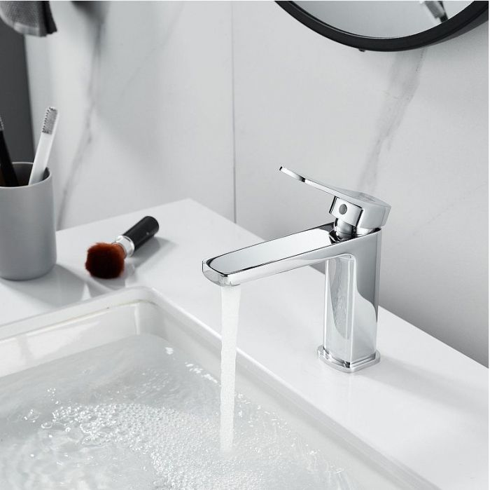 Смеситель для раковины Raffine F0199 цвет Хром