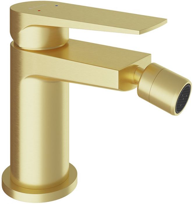 Смеситель для биде AQUEDUTO LINHA,  шлифованное золото (LIN0550)