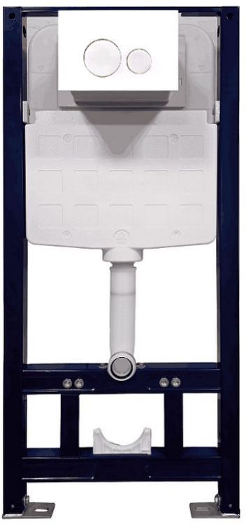 Инсталляция Splendy Stable ST3011TPRW для унитаза с клавишей смыва цвет Белый глянцевый Инсталляция Splendy Stable ST3011TPRW для унитаза с клавишей смыва цвет Белый глянцевый