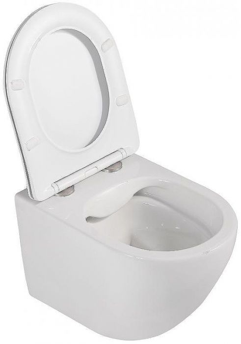 Комплект унитаза с инсталляцией Abber Bequem AC1100-AC0105-AC0120 с сиденьем Микролифт и клавишей смыва Хром