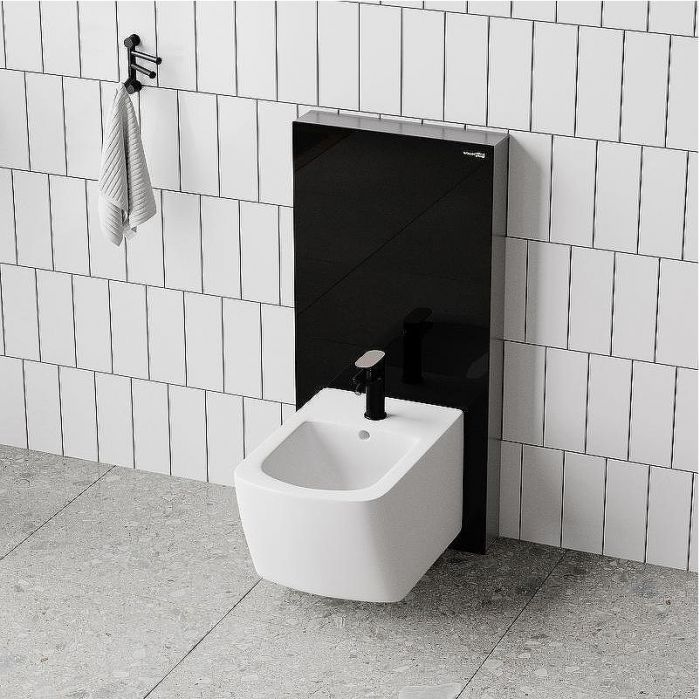 Инсталляция WasserKRAFT Naab 86BDT.050.BL для биде Черная