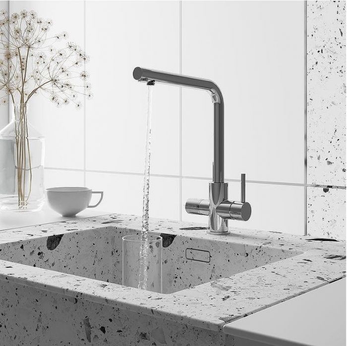 Смеситель для кухни Paini Primavera PRCR6433VEB90 Хром