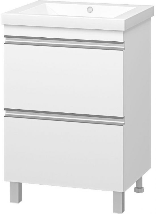 Тумба с раковиной Misty Ингрид 60 УТ000015039 Белая