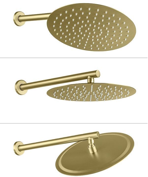 Душевая система FILARETE Roun FL1026MG цвет Золото матовое