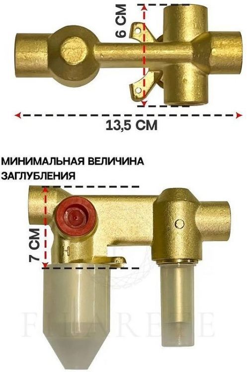 Душевая система FILARETE Roun FL1026MG цвет Золото матовое