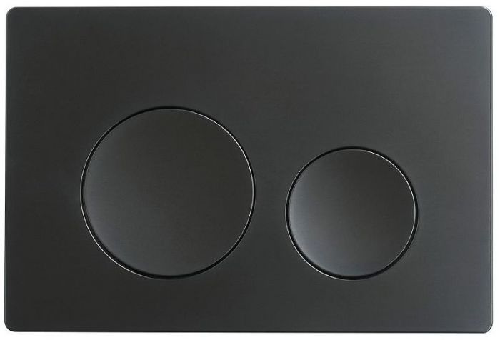 Комплект унитаза с инсталляцией Orange CI07-100W+APB144 с сиденьем Микролифт и Черной матовой клавишей смыва