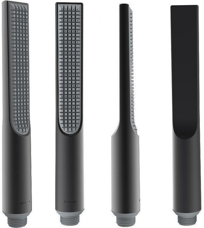 Душевой гарнитур Bossini Apice CE3004C.073 Черный матовый