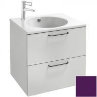 Тумба для комплекта 60 см Jacob Delafon Odeon Rive Gauche EB2520-R9-M63, сливовый матовый Тумба для комплекта 60 см Jacob Delafon Odeon Rive Gauche EB2520-R9-M63, сливовый матовый
