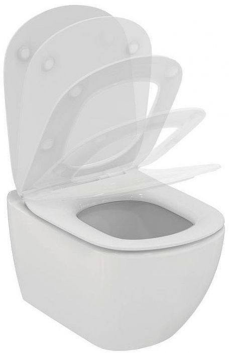 Комплект унитаза с инсталляцией Ideal Standard Prosys Tesi R030501 с сиденьем Микролифт и клавишей смыва Хром