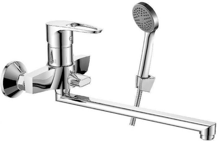 Смеситель для ванны Decoroom DR70043 универсальный Хром