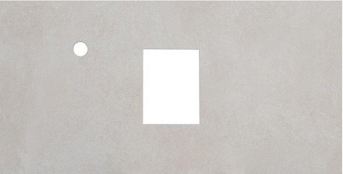 Комплект мебели для ванной STWORKI Эстерсунд 90 460330 подвесной Белый матовый Простоун беж