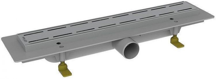 Душевой лоток Paini Line 550 CH550L с решеткой Хром глянец