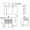 Комплект мебели для ванной Aquanet Алвита New 80 274213 Белый матовый Комплект мебели для ванной Aquanet Алвита New 80 274213 Белый матовый