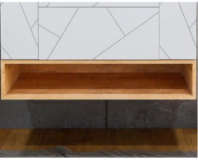 Ниша для тумбы Бриклаер Кристалл 90 4627125415913 Дуб Бунратти