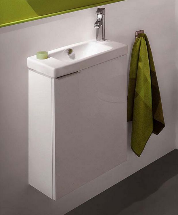 Тумба Jacob Delafon Odeon Up 50 см, цвет серый антрацит [EB863-N14]