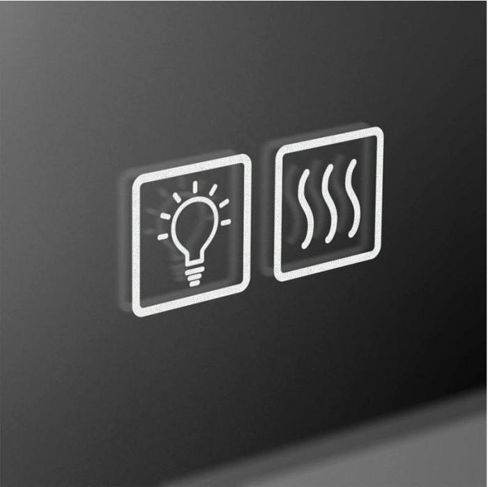 Зеркало BelBagno SPC-GRT-1200-800-LED-TCH-WARM с подсветкой с подогревом с сенсорным выключателем