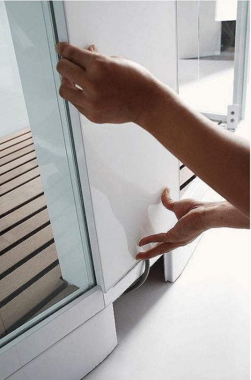 Душевая кабина Orans SR-89105 LS Black 120x90 L 89105LB с баней с гидромассажем