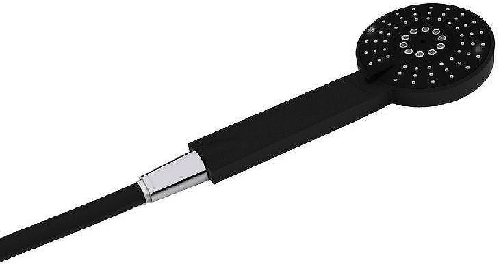 Душевая кабина Black&White Galaxy 8002900 с гидромассажем профиль Черный задняя стенка Белая