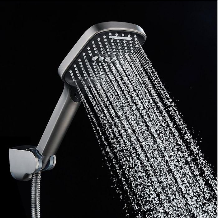 Смеситель для ванны Shevanik S4102T цвет Оружейная сталь