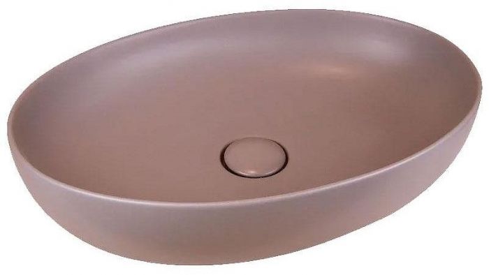 Раковина-чаша AeT Elite Oval 55 L616T0R0V0142 Розовая матовая