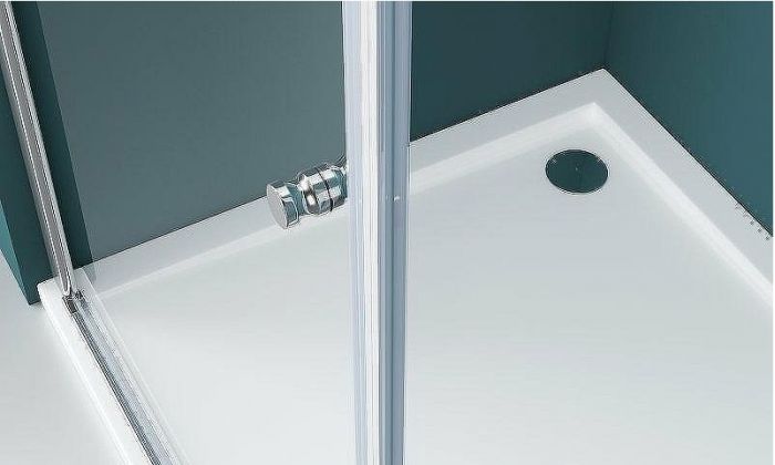 Душевой уголок BelBagno Etna 90х100 ETNA-AH-1-90/100-C-Cr профиль Хром стекло прозрачное