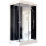 Душевая кабина Royal Bath RB 8120HP6-BT-CH (черное/прозрачное) правая