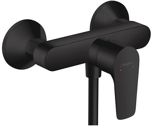Hansgrohe Talis E Смеситель для душа, настенный, цвет: черный матовый