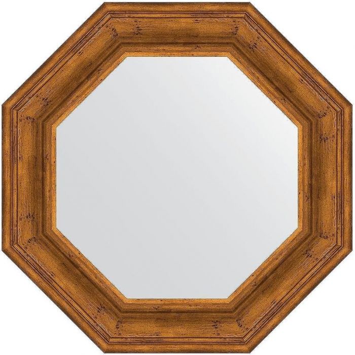 Зеркало Evoform Octagon 64х64 BY 7366 в багетной раме - Травленая бронза 99