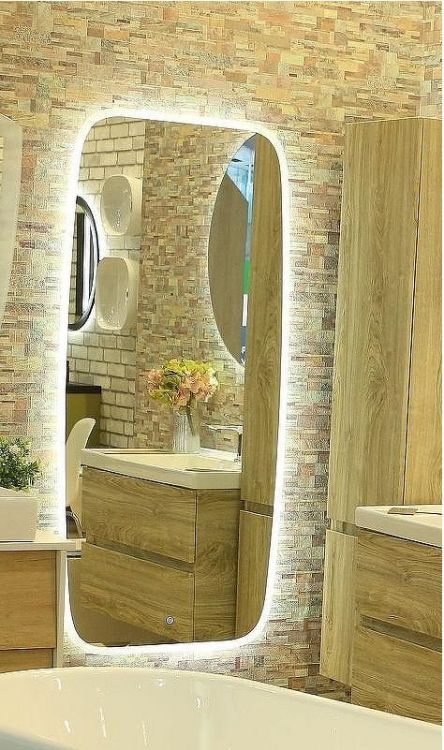 Зеркало Art&Max Forli AM-For-700-1500-DS-F с подсветкой с сенсорным выключателем