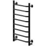 Электрический полотенцесушитель Comfysan Scola EC-8 80x40 016968 Черный матовый
