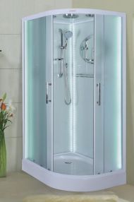 Душевая кабина полукруглая ESBANO-L115CR, 85х115х210 Душевая кабина полукруглая ESBANO-L115CR, 85х115х210
