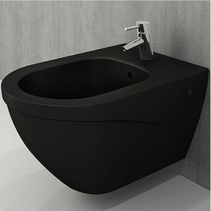 Биде Bocchi Taormina Arch 1121-004-0120 подвесное Черное матовое