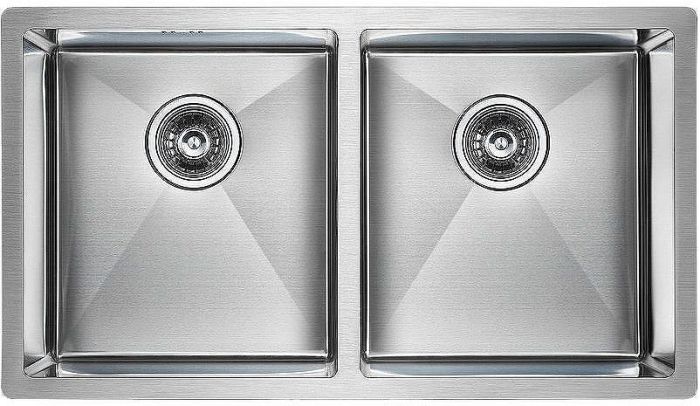 Кухонная мойка Paulmark Gerberg 78/2 Uni PM237844-BS Брашированная сталь