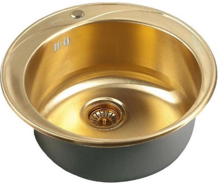 Кухонная мойка ZorG Bronze Штам SZR-510/205-BRONZE Бронза