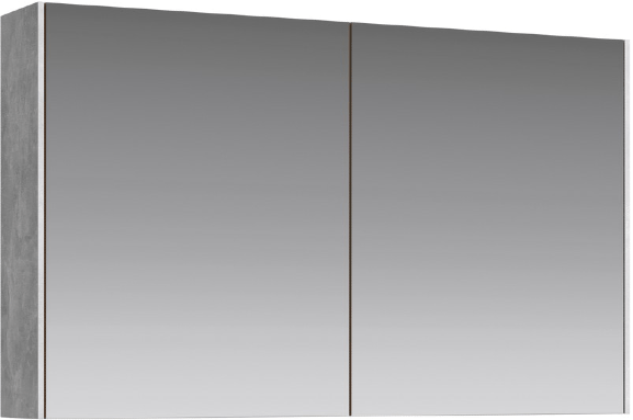 Зеркальный шкаф AQWELLA Mobi 100 см, MOB0410+MOB0717BS
