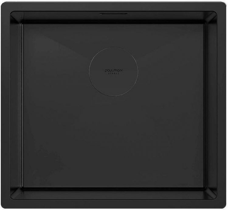 Кухонная мойка Paulmark Next 48 Uni PM214844-MBN Черная матовая