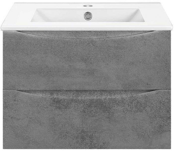 Тумба под раковину Vincea Mia Slim 70 VMC-2MC700S1BT подвесная Beton
