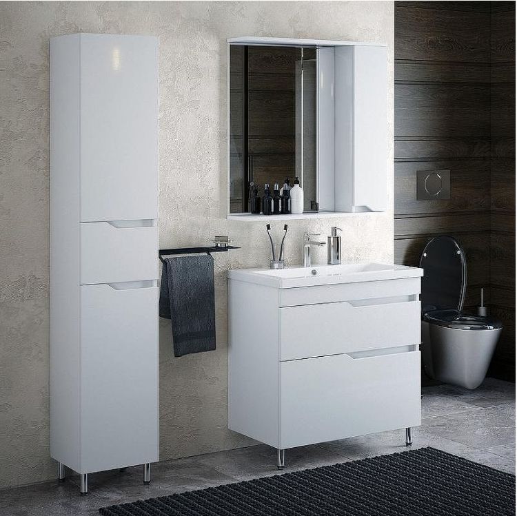 Тумба под раковину Corozo Теона 80 Z2 SD-00001512 Белая