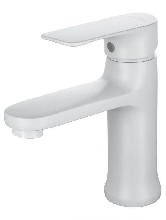 Смеситель для раковины Wonzon & Woghand WW-XH-011-MW цвет Белый матовый